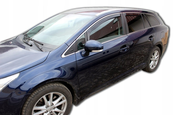 Heko vindavviser til Toyota Avensis III (T27) Stasjonsvogn / sett 4 stk. – PMMA Plexi