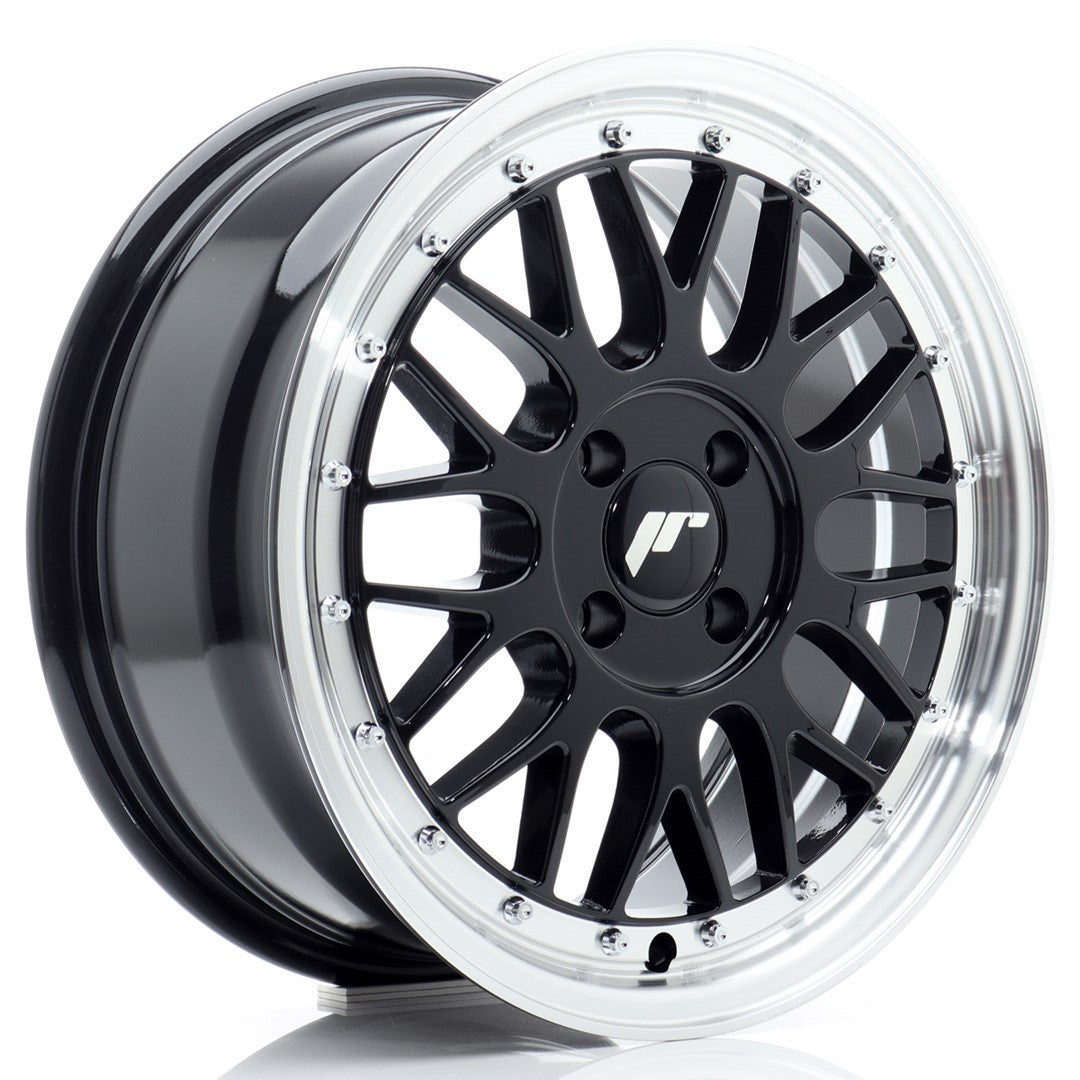 Felg JR Wheels JR23 16x7" Black – sett forfra