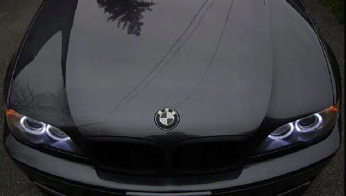 Emblem Bmw Carbon - 1 stk. D - Ø82mm - sett bakfra