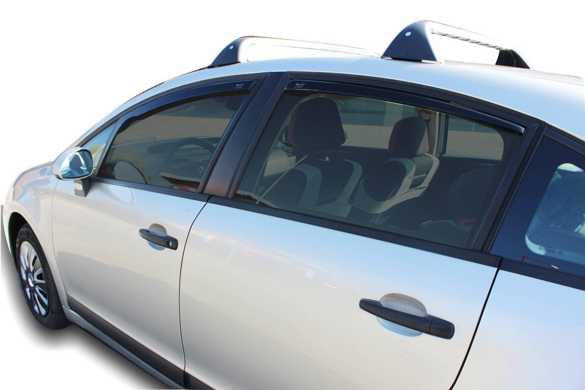 Vindavviser Citroen C4 I 5-dørs (2004-) – PMMA Plexi - detaljer