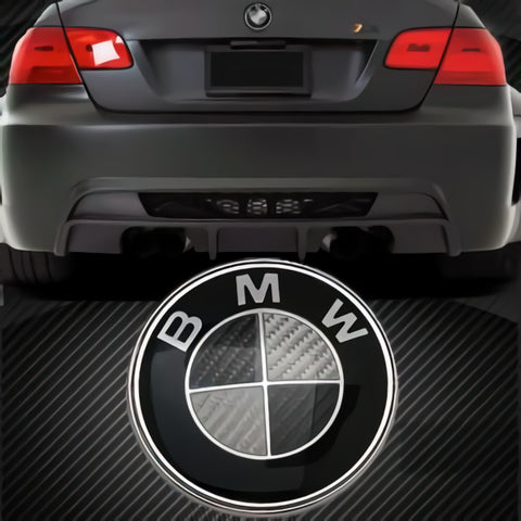 Emblem Bmw Carbon - 1 stk. D - Ø82mm - nærbilde
