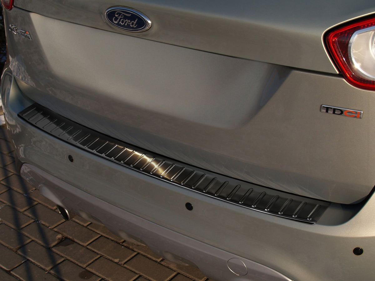 Avisa bakfangerbeskytter til Ford Kuga I – rustfritt stål svart børstet