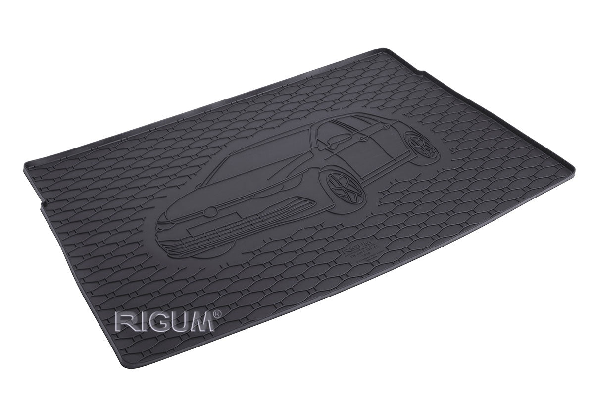 Rigum bagasjeromsmatte til Vw Golf VIII Hatchback – luktfrie gummi