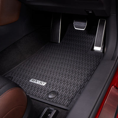 Gulvmatter Mazda MX-30 (2020-) – gummi/TPE | Mazda OEM - sett forfra
