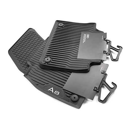 VAG OEM gulvmatter til Audi A8 IV (D5) – TPE gummi slitesterk