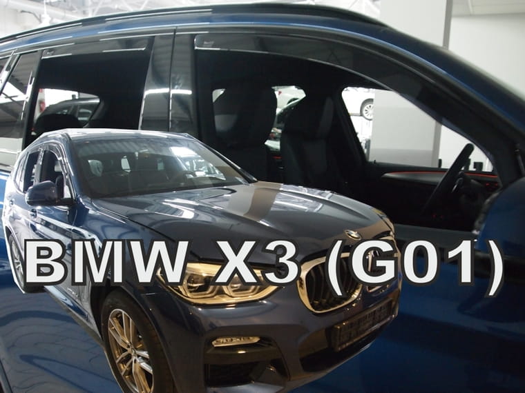Heko vindavviser til Bmw X3 (G01) / X3 M (F97) / IX3 (G08/G08 BEV) – røykfarget