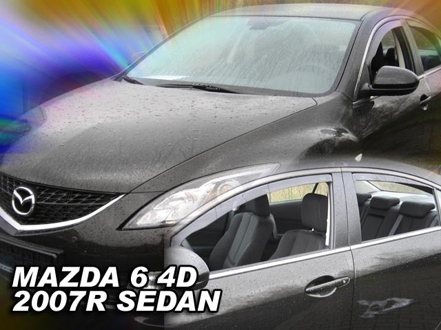 Heko vindavviser til Mazda 6 II Hatchback (GH) – PMMA Plexi