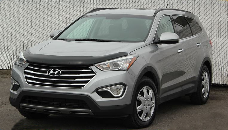 HD panserbeskytter i akryl til Hyundai Santa Fe III 2012-2018, beskytter mot steinsprut og insekter