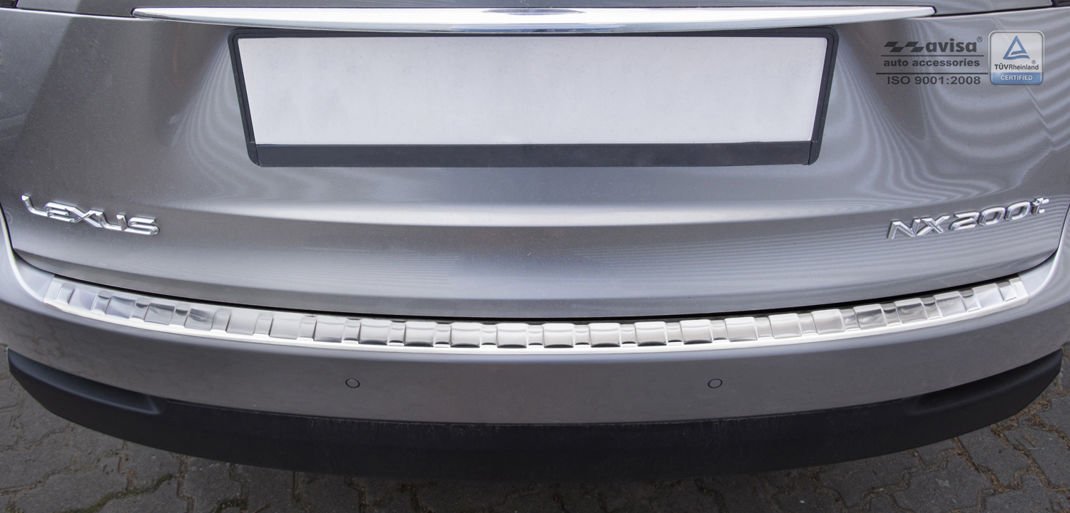 Bakfangerbeskytter Lexus NX I (2014-2021) – rustfritt stål - nærbilde