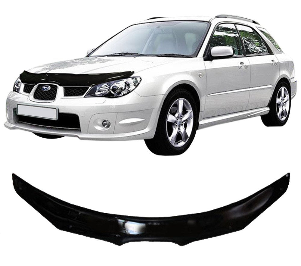 Scoutt panserbeskytter i akryl til Subaru IMPREZA GD II 2006-2008 beskytter mot steinsprut og insekter