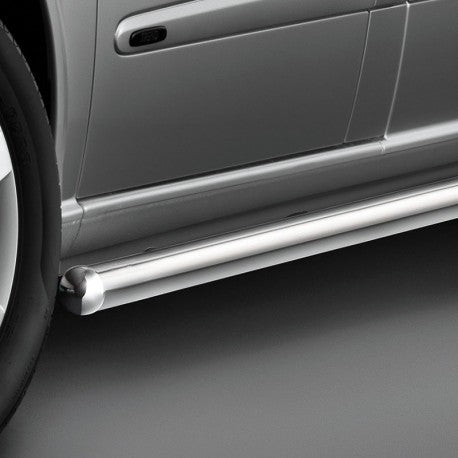 Stigtrinn fra Steeler til VW T6 2015-2019 i rustfritt stål med polert krom