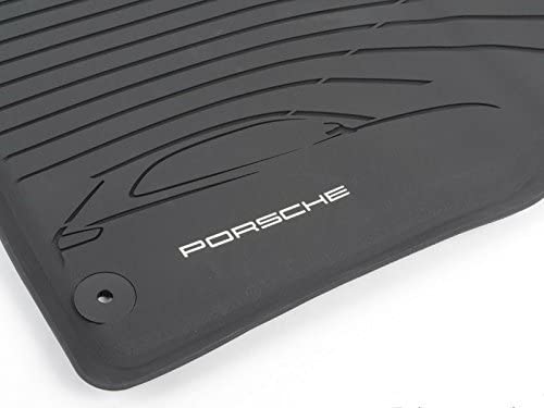 Gulvmatter Porsche Panamera II (971) (2016-2023) – med kant | Porsche OEM - sett forfra
