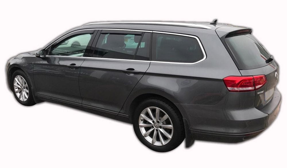 Heko vindavviser til Vw Passat B8 Variant – sort og transparent