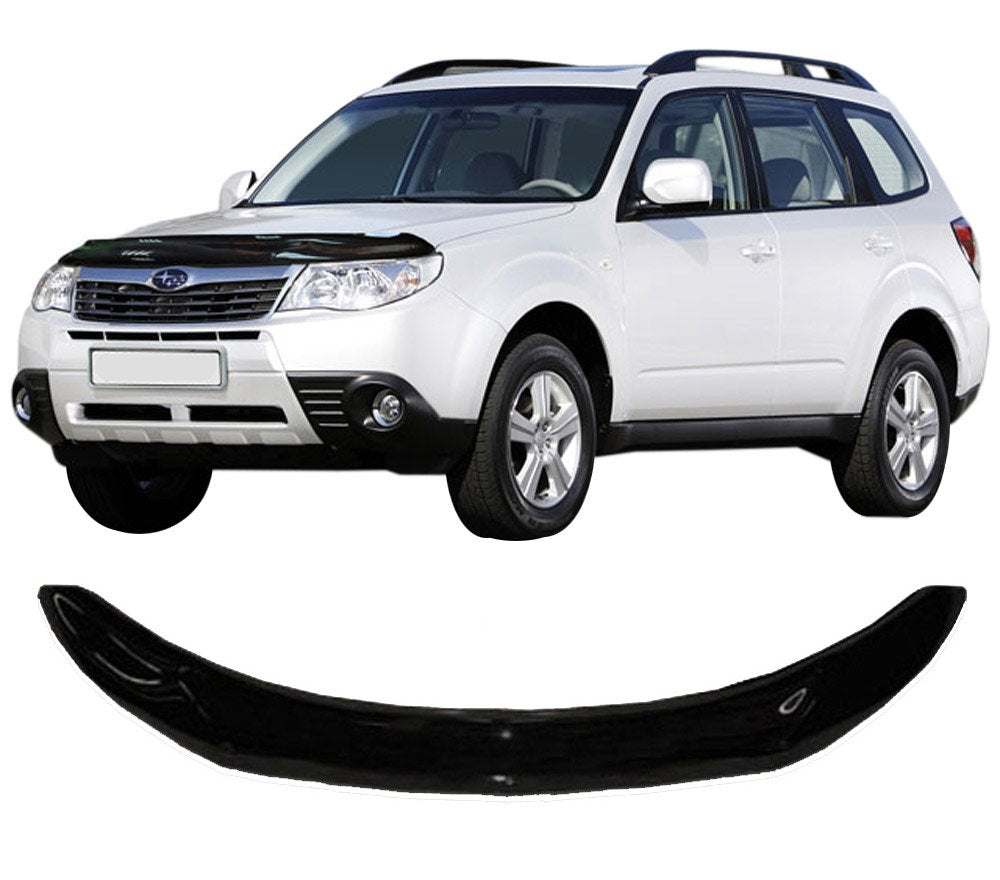 Scoutt panserbeskytter i akryl til Subaru Forester III (2008-2013) med sort gloss finish og enkel montering