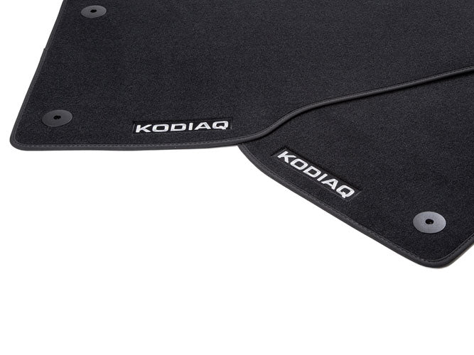 VAG OEM stoffmatter til Skoda Kodiaq I – antiskli bakside