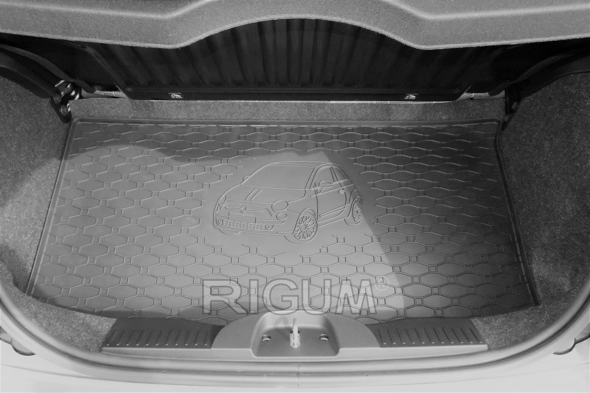 Rigum bagasjeromsmatte til Fiat 500 – svart titanium