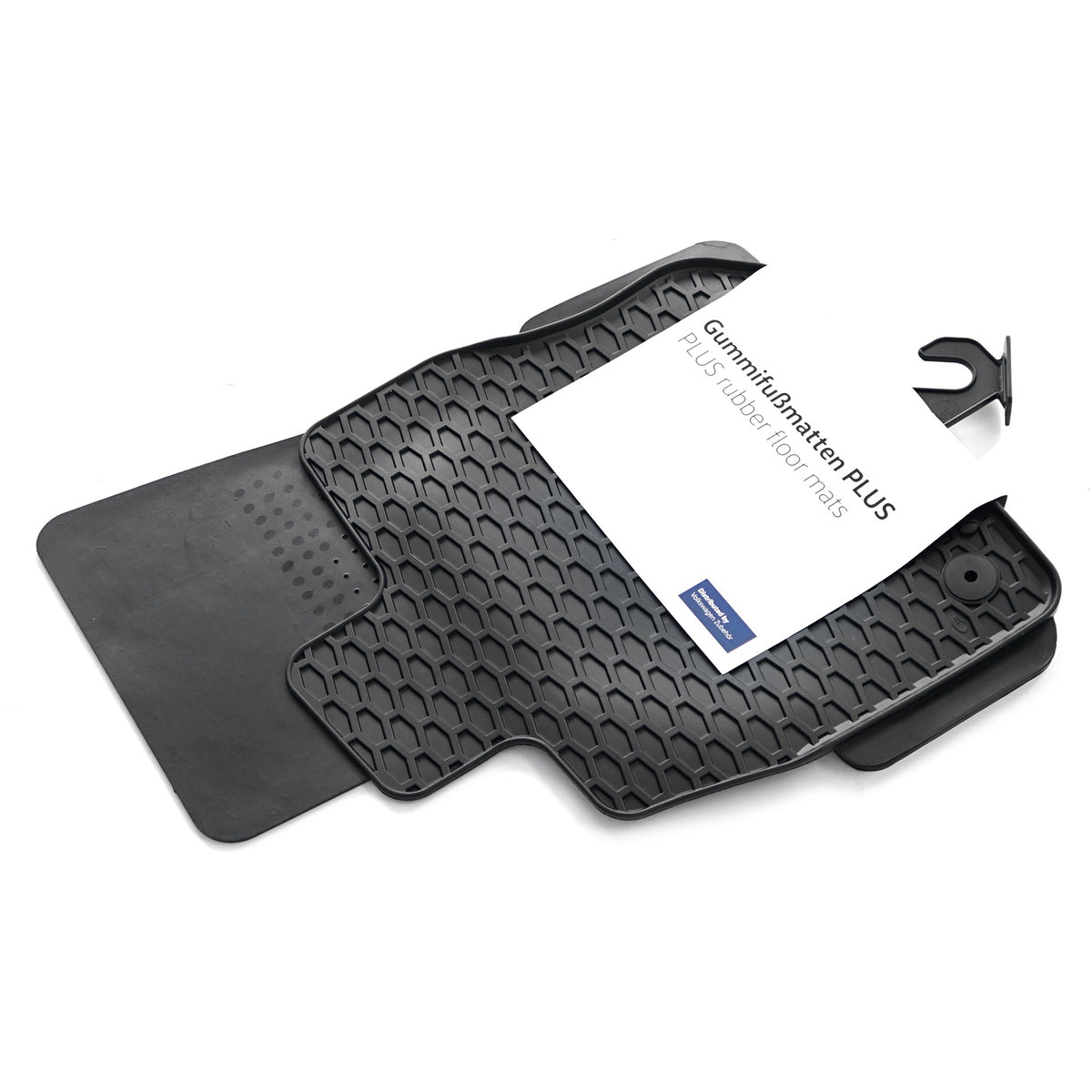 VAG OEM gulvmatter til Vw Golf 8 Mild-Hybrid Hatchback – svart Titanium Black