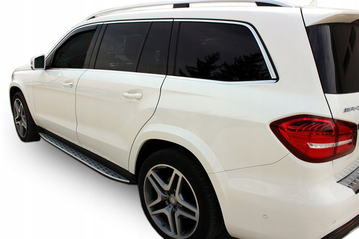 Stigtrinn Mercedes GL (X166) Scoutt (2012-2015) - sett forfra