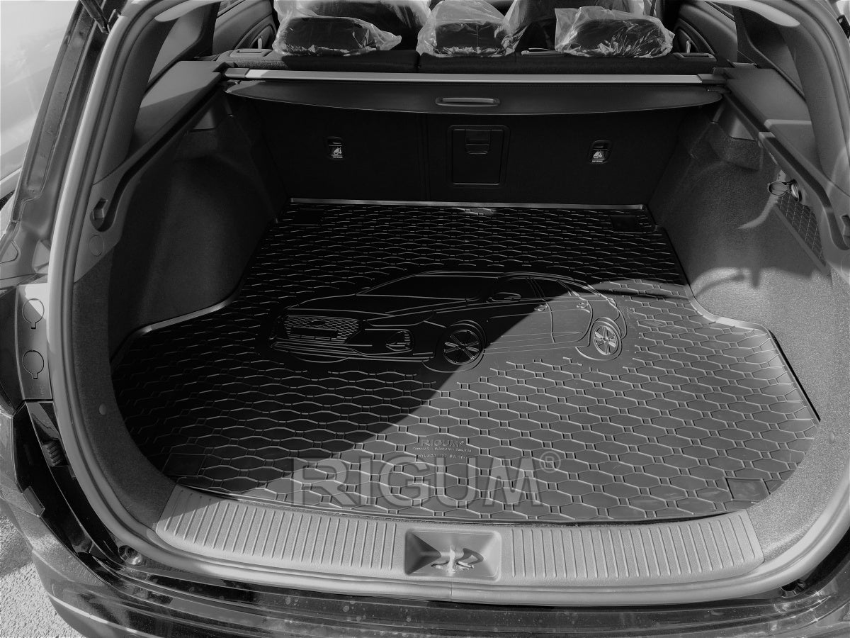 Rigum bagasjeromsmatte til Hyundai i30 III Wagon – 10 mm sidekant
