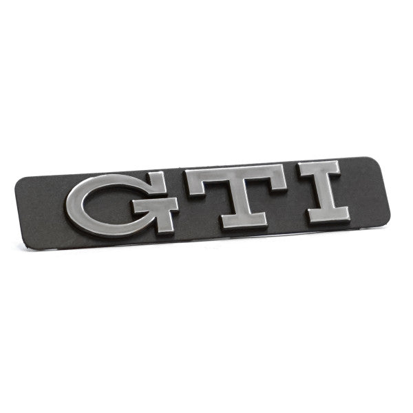 Emblem/logo til Vw Golf 3 GTI Chrome / Black med krom og svart utførelse for sidebeskyttelseslist