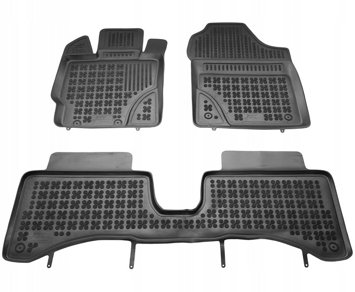 Rezaw-Plast gulvmatter til Toyota YARIS III Hybird, pre-facelift – gummi