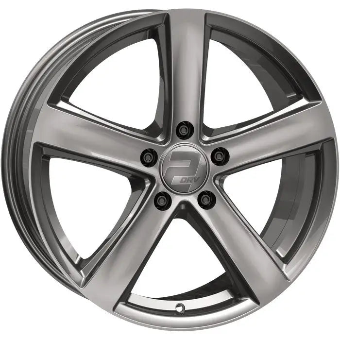 Felg 2drvw H24 Dg + Daytona Grau 7,5x17 5x108 Et44