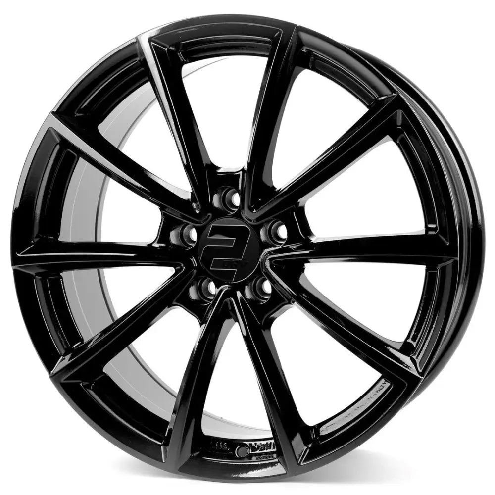 Felg 2drvw H28 Sw + Schwarz Glanzend 8x19 5x112 Et35