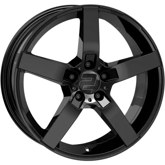 Felg 2drvw H31 Sw + Schwarz Glanzend 8x18 5x120 Et43