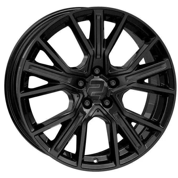 Felg 2drvw H34 Sw + Schwarz Glanzend 8x18 5x112 Et42