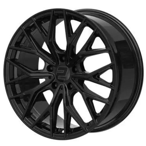 Felg 2drvw H37 Sw + Schwarz Glanzend 8x18 5x112 Et30