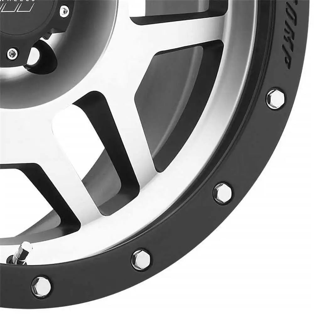Felg 3541 Satin Silver & Black Procomp 17x9 Et-6 5x127