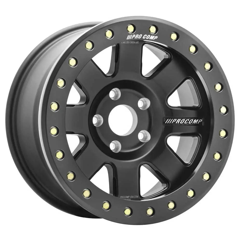 Felg 75 Series Trilogy Beadlock Satin Black Procomp 17x9 Et-6 5x127