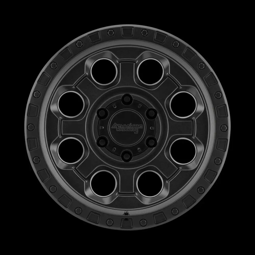 Felg Ar201 Cast Iron Black American Racing 16x8 et 5x139.7