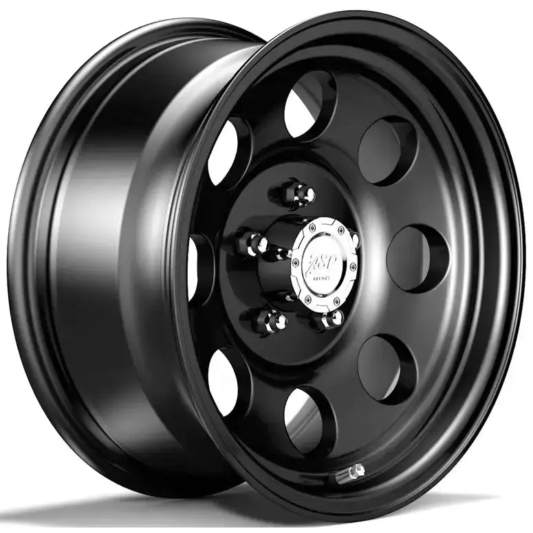 Felg Asp 1430 7x15 5x114,3 Et0 Black - Tuv-godkjent - Jeep Wrangler Yj