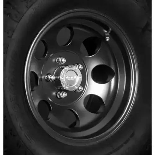 Felg Asp 1430 8x15 5x114,3 Et-20 Black - Tuv-godkjent - Jeep Wrangler Yj