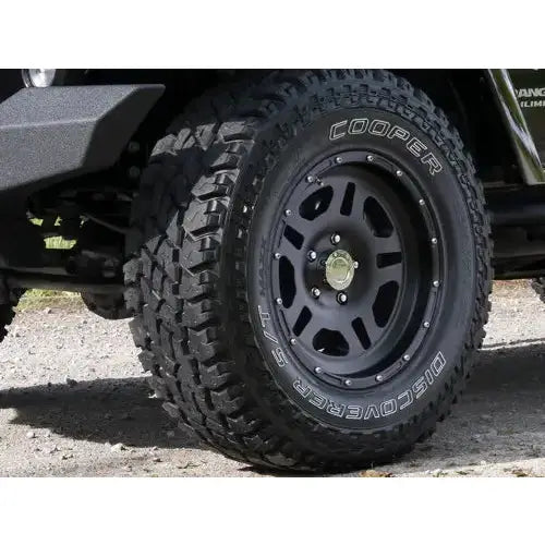 Felg Asp 1440 8,5x17 5x127 Et + 10 Black -tüv-godkjent