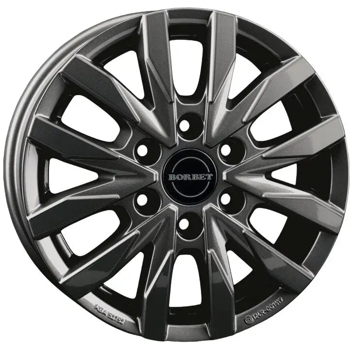 Felg Borbet Cw6 Mistral Anthracite Glossy 6,5x16 6x130 Et54