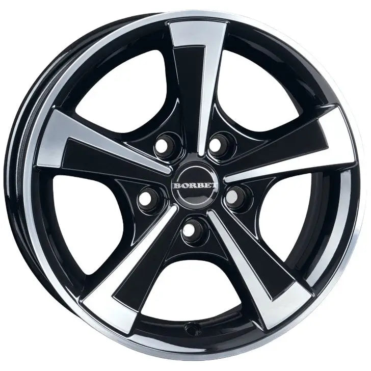 Felg Borbet Cwt Black Polished Glossy 6x15 5x112 Et30