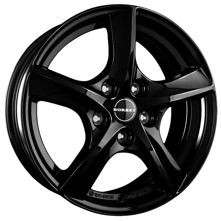 Felg Borbet Tl Black Glossy 5,5x15 5x100 Et38
