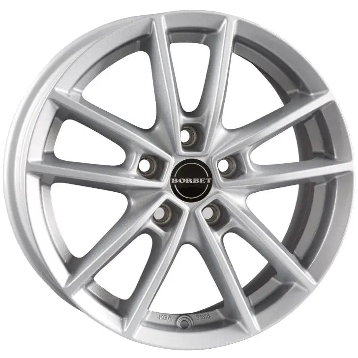 Felg Borbet w Crystal Silver 7x17 5x112 Et40