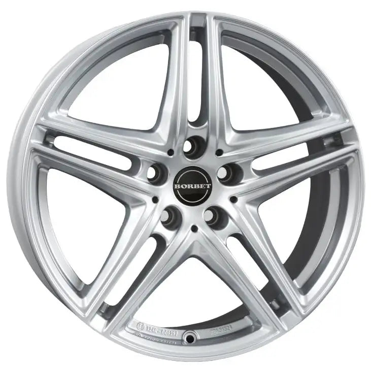 Felg Borbet Xr Brilliant Silver 7,5x17 5x112 Et45