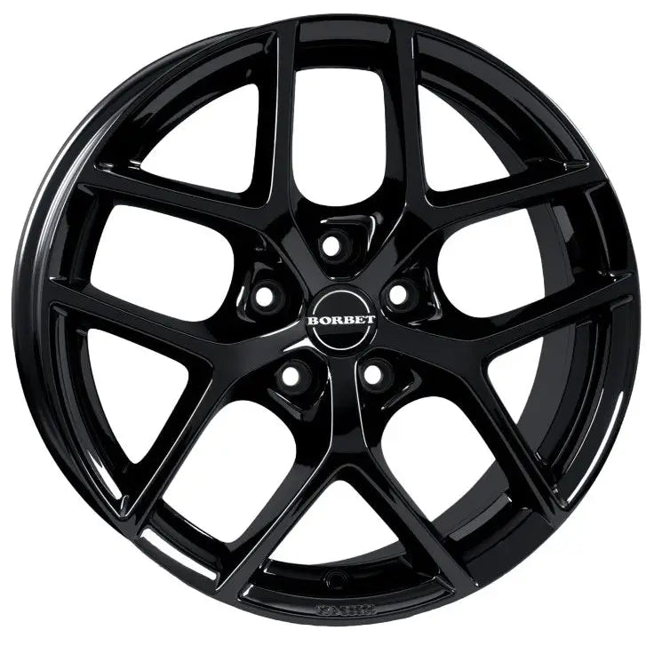 Felg Borbet y Black Glossy 7x17 5x100 Et45
