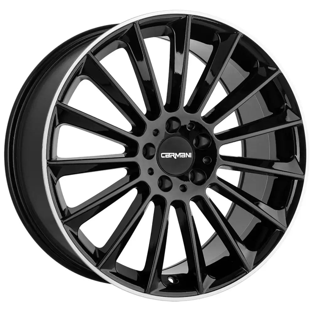 Felg Carmani 17 Fritz Black Lip Polish 8x18 5x114,3 Et40