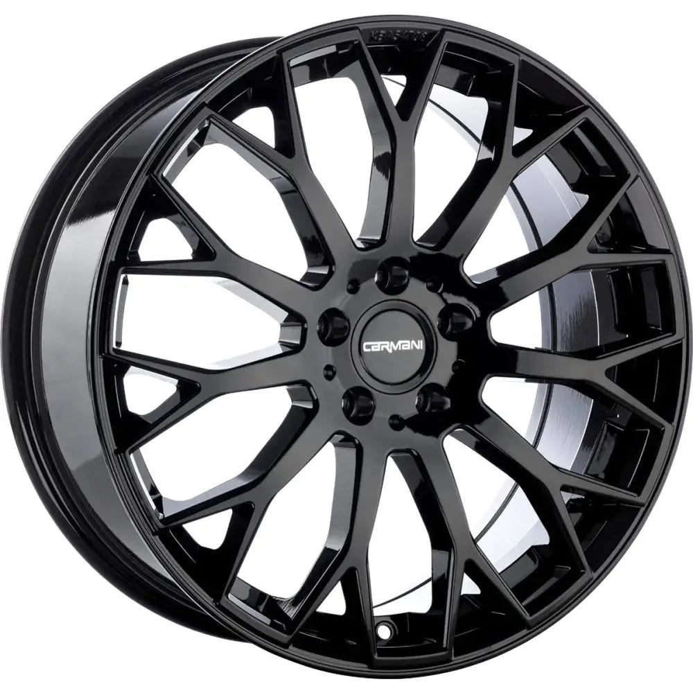 Felg Carmani 22 Franz Black Glanzend 8x19 5x112 Et37