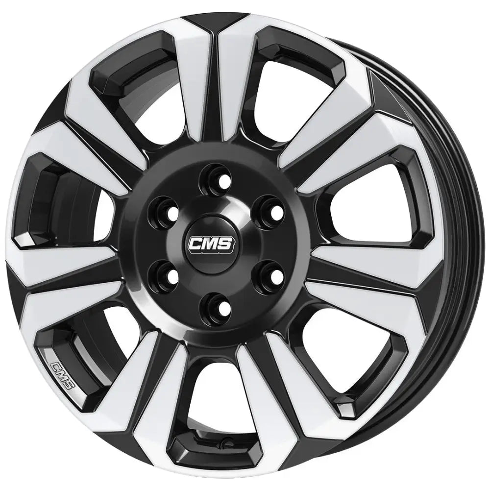 Felg Cms C31 Heavy Duty Diamond Black Gloss 6,5x17 5x114,3 Et48