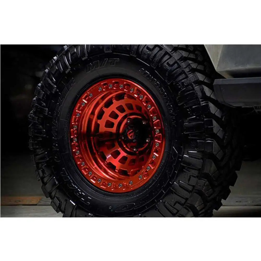 Felg D100 Zephyr Beadlock Candy Red Fuel 17x9 Et-15 5x127