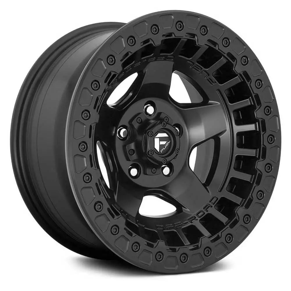 Felg D118 Warp Beadlock Matte Black Fuel 17x9 Et-15 5x127