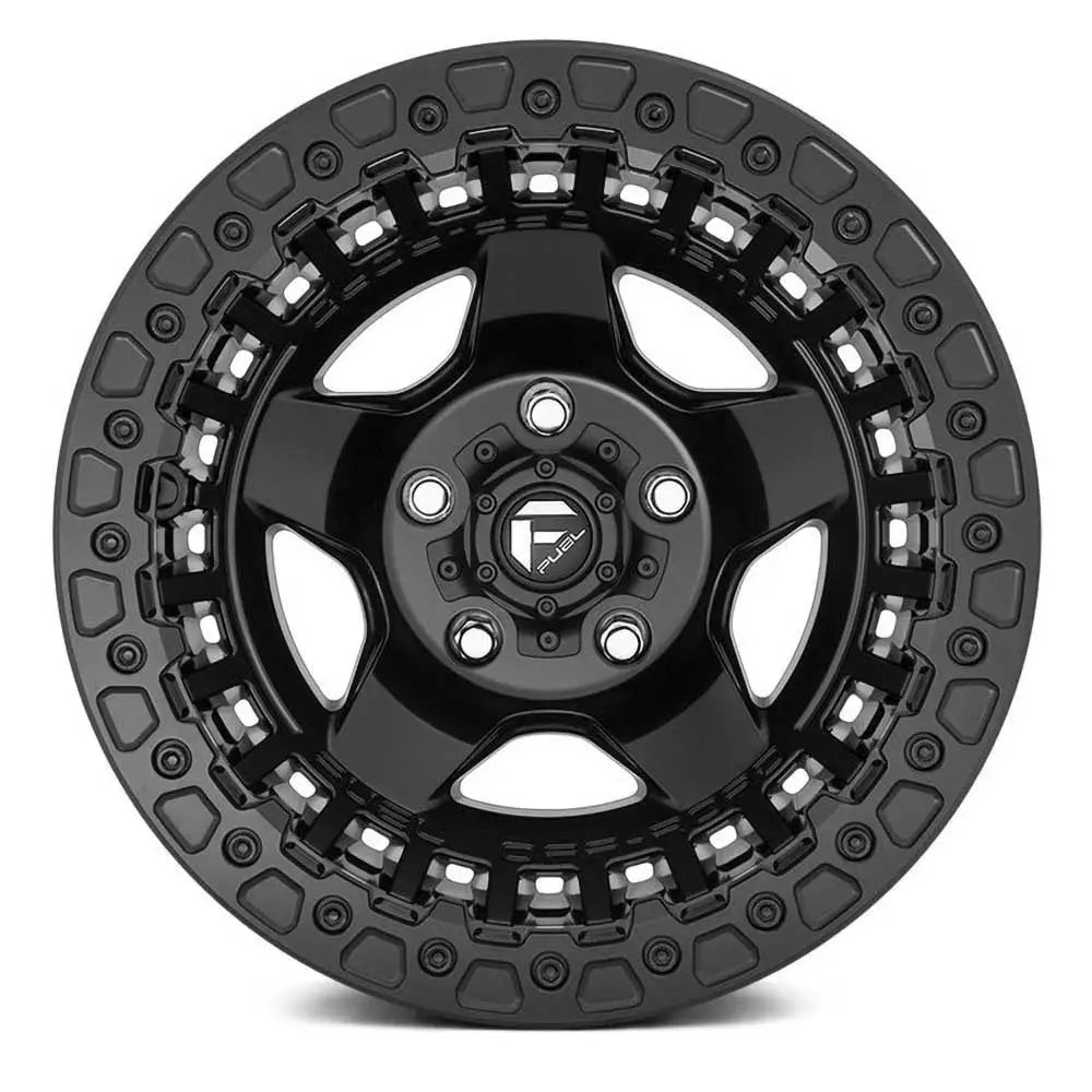 Felg D118 Warp Beadlock Matte Black Fuel 17x9 Et-15 5x127