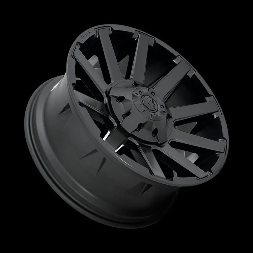 Felg D437 Contra Satin Black Fuel 20x9 Et1 5x139.7 / 5x150