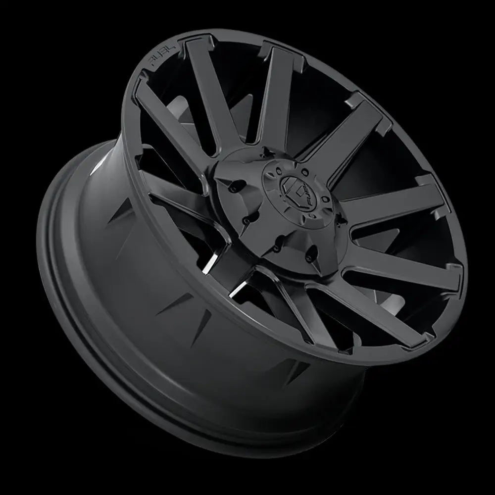 Felg D437 Contra Satin Black Fuel 20x9 Et19 6x139.7 / 6x135